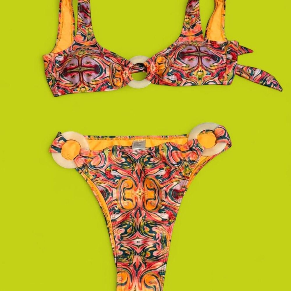 ✨ STRAWBERRY MILK MOB Swirl Ring Bikini ✨